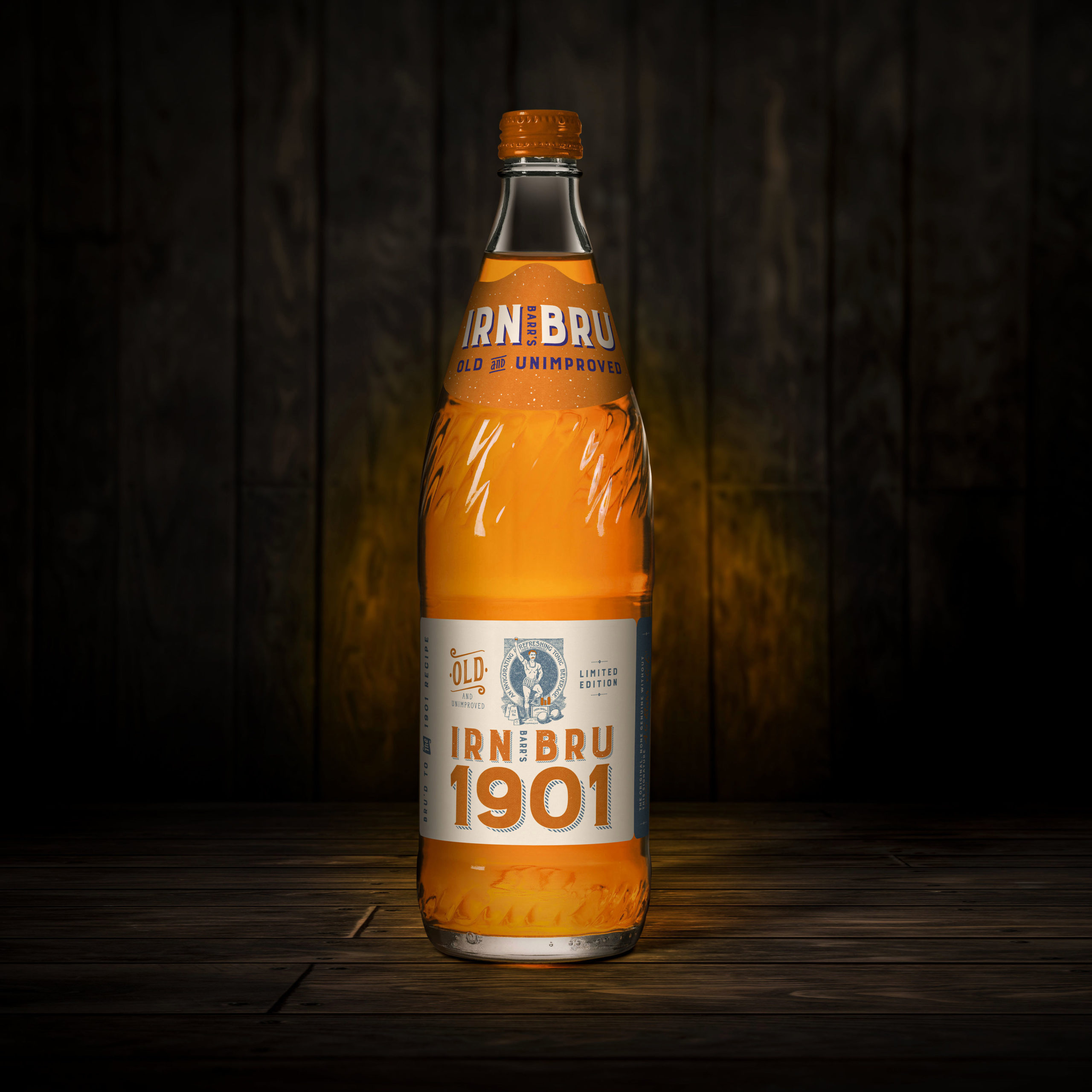 Bottle of IRN BRU